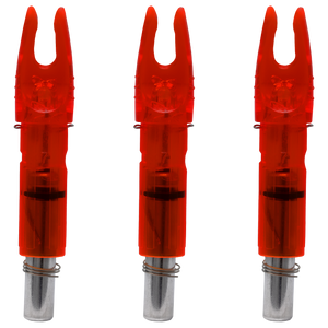 Red GT Lighted Arrow Nocks Lumenok. Red Lumenoks