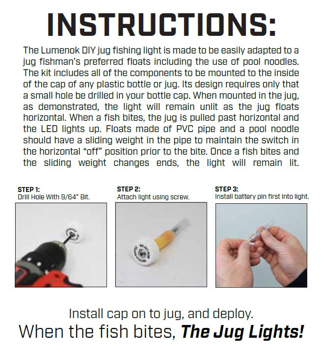 Lumenok DIY Jug Light.