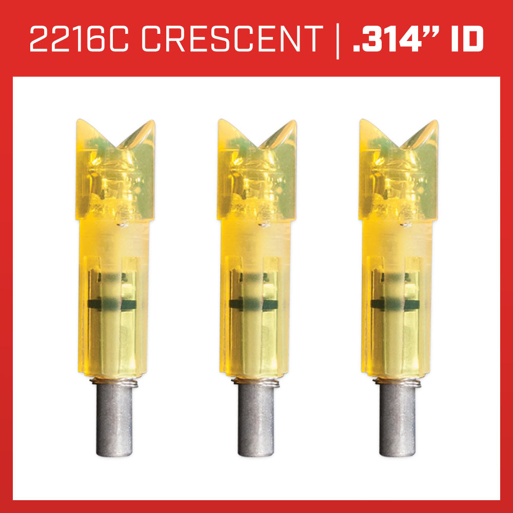 Lumenok 2216C Crescent Lighted Crossbow Nock