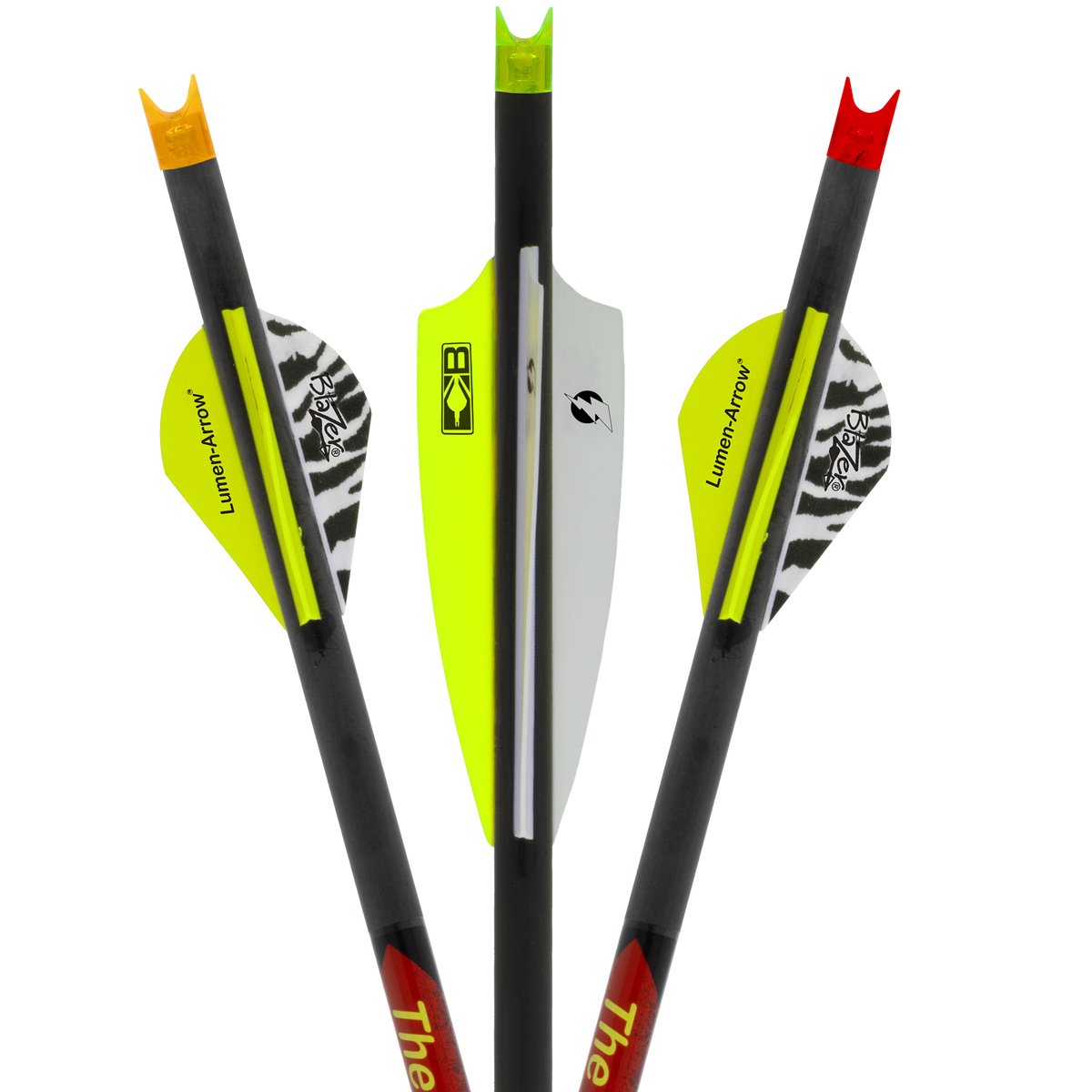 BECC -- Lumen-Arrow Crescent Crossbow Bolts (20")