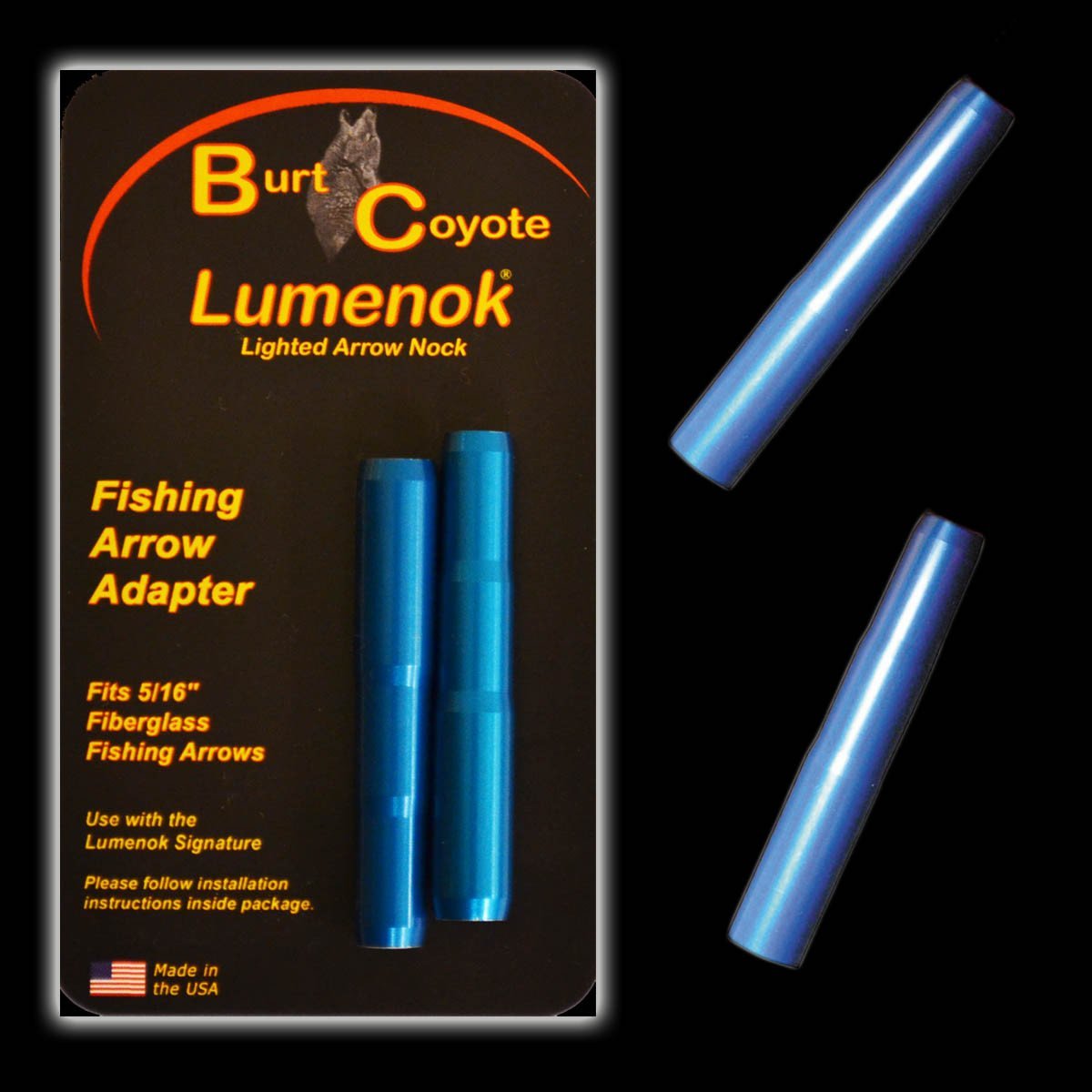 Lumenok GTC Combo Pack - Orange Lighted Arrow Nocks