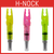 Lumenok Excalibur Firebolt Lighted Crossbow Nocks – Flat End, Green, 3-Pack (00334)