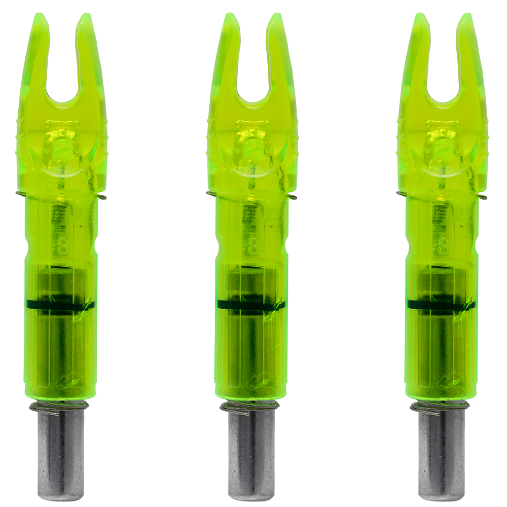 Lot de 3 encoches lumineuses roses de taille universelle Lot de 3 encoches lumineuses roses de taille universelle